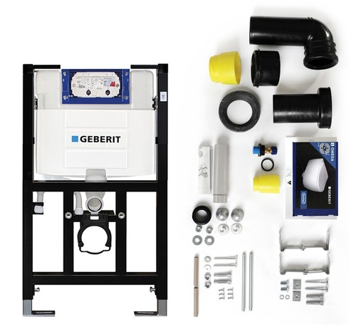 Vorwandelement mit geberit - ,