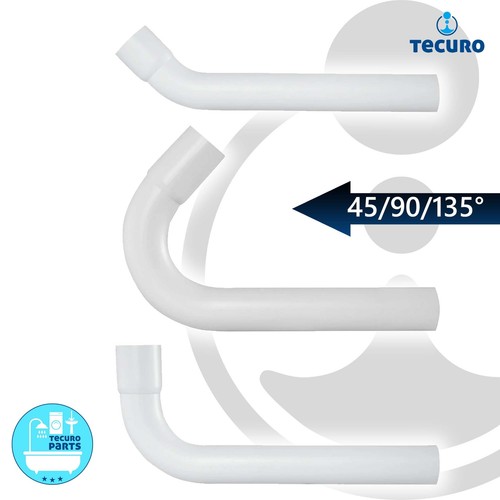 Tecuro spülrohrbogen - tecuro,
