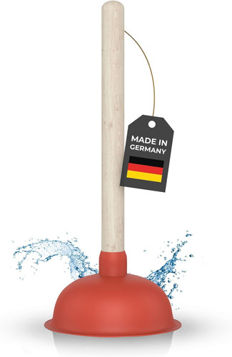 Abflussreiniger pömpel 140mm - abflussreiniger,